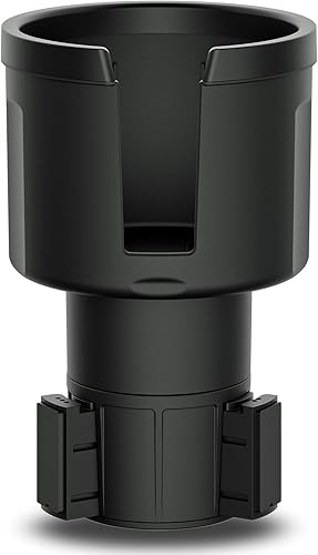 Miniatura 10 de Expansor de portavasos para automóvil (base larga), extensor de inserto expandible ajustable, adaptador automotriz para sostener botellas de agua