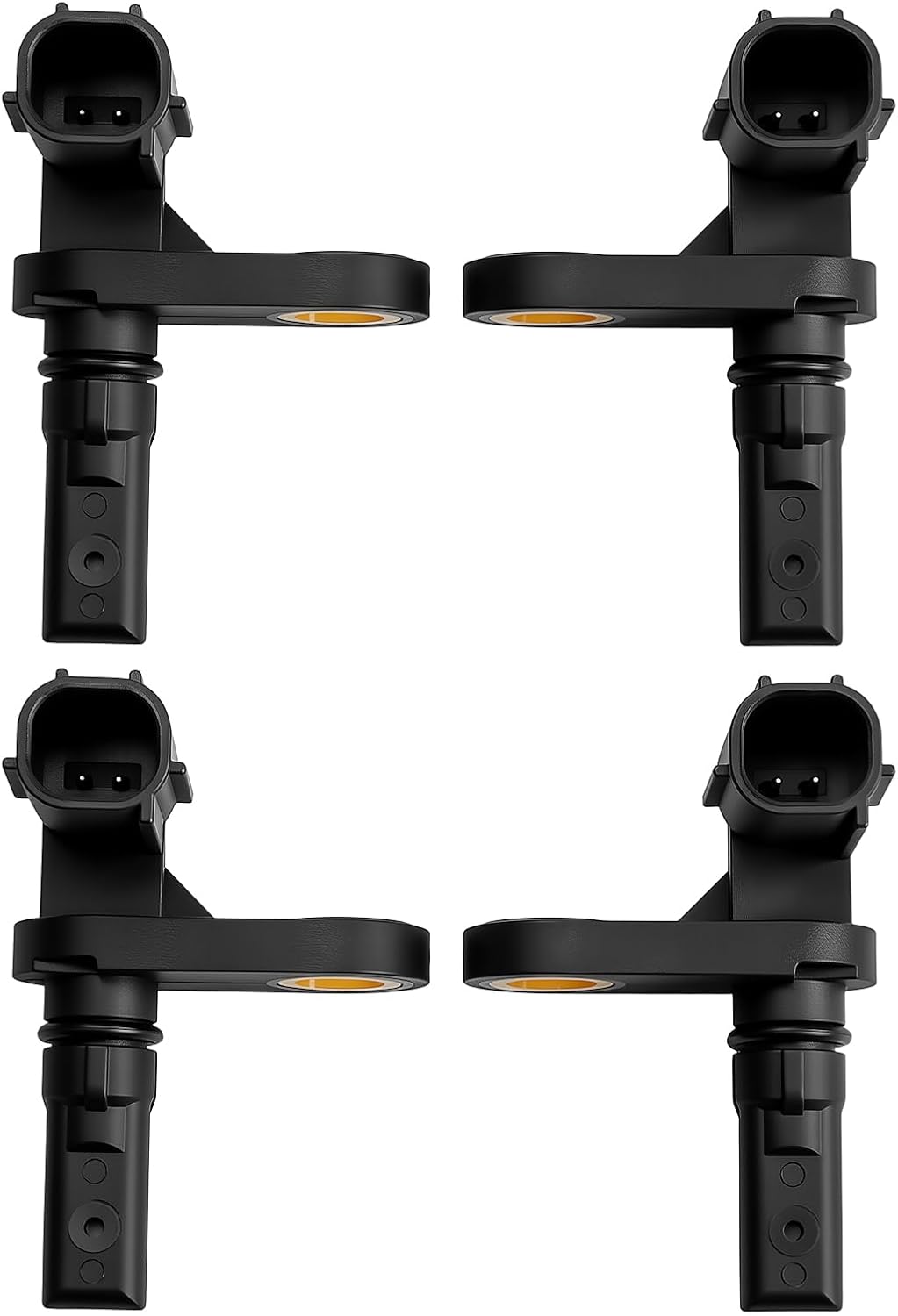 ABS Wheel Speed Sensor Front Rear Compatible with Toyota Tundra Sequoia 2007 2008 2009 2010 2011 2012 2012 2013 2014 2015 2016 2017 Left Right Driver and Passenger(4.0 4.6 4.7 5.7), ALS1791 ALS1790