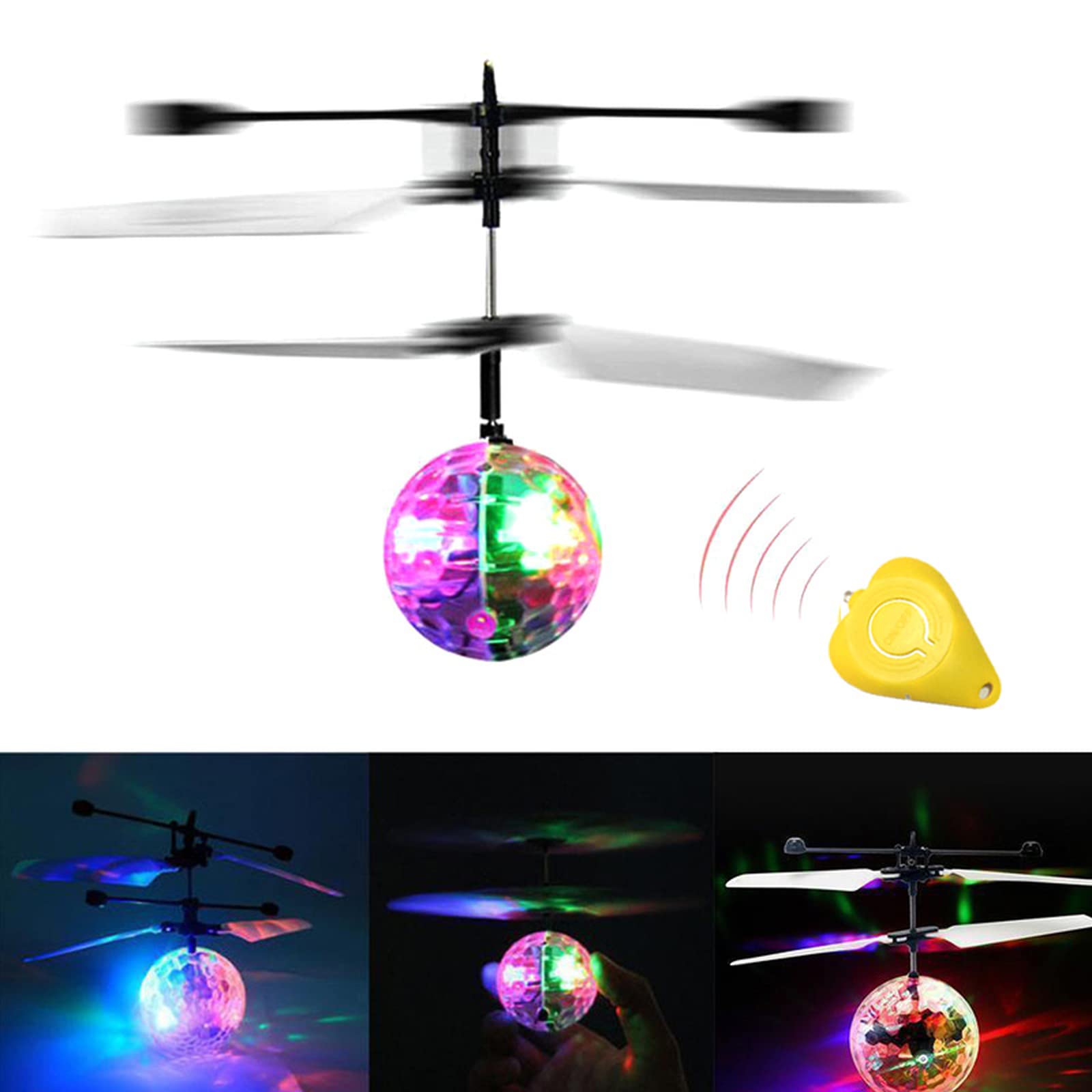 Creative Technology Toys Comet Infrarrojo OVNI Inducción Carga Usb Suspensión Infantil Inducción Bola Voladora Tipo Cristal