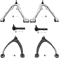 Vista 352 de Detroit Axle - Kit de suspensión delantera RWD para Chrysler 300 Dodge Challenger Charger Magnum, brazos de control superior con barras