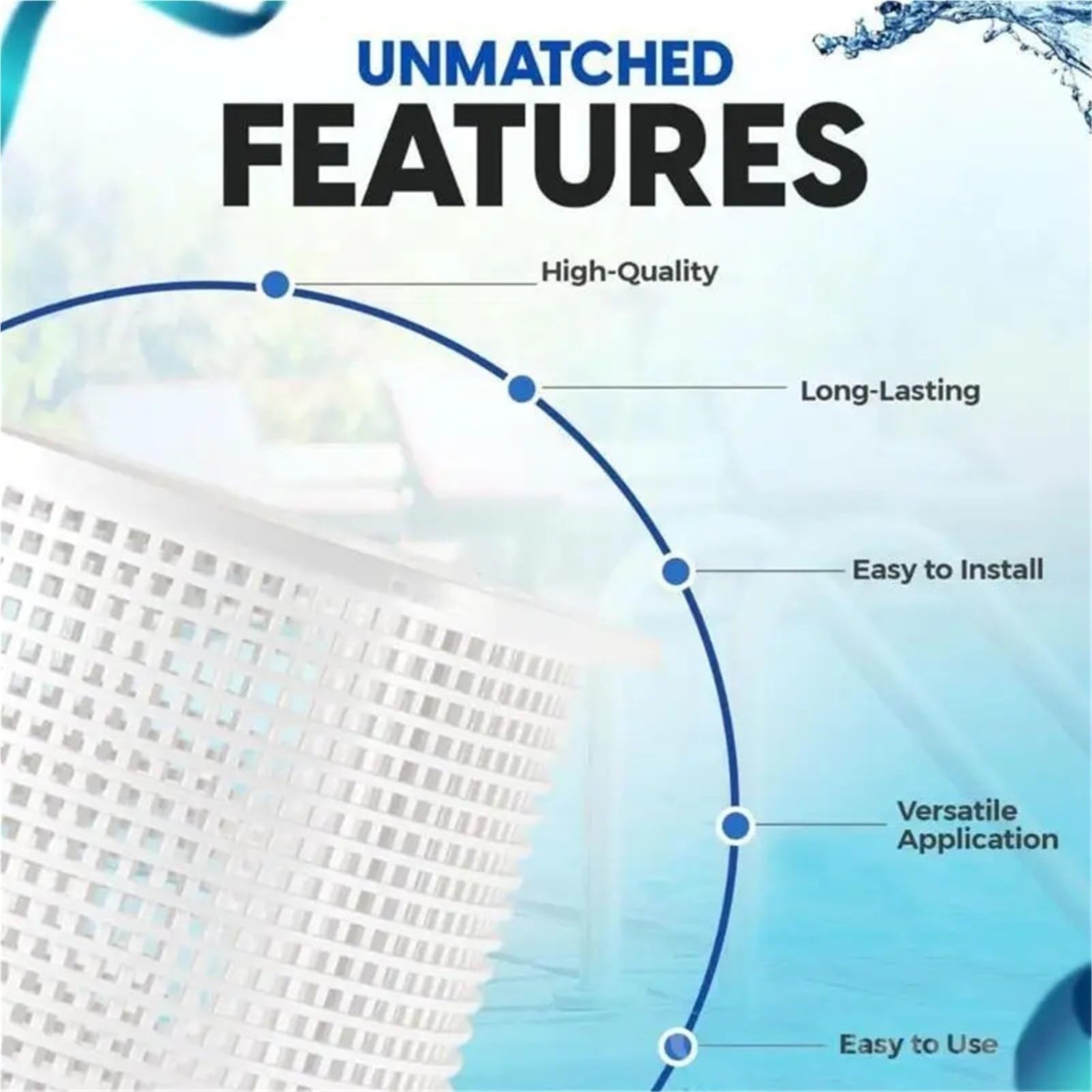 Skimmer Piscina Cesta Skimmer for Mantenimiento