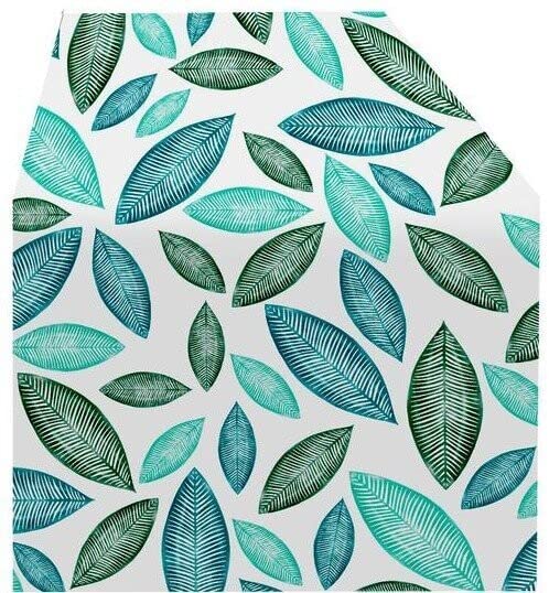 Tovaglia cm 350x140 resinata Antimacchia RAOVAL Green 16, Tovaglia in cotone Antimacchia, impermeabile e antibatterico.