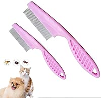 Vista 1 de Zentric Magic Peine para mascotas, peine Zentric para mascotas, peines de dientes finos para gatos y perros, peine de masaje de aseo inoxidable