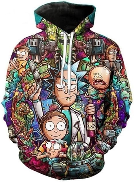 rick y morty hoodie