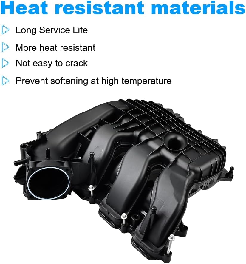 Intake Manifold Compatible with 2011-2020 Jeep Grand Cherokee, Chrysler 200 300 Town & Country, Dodge Journey Challenger Avenger Charger Durango Grand Replacement for 05184693AE 68621090AA