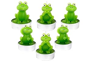 Enigmatic Frog Tealight Candles for Magical Ambiance