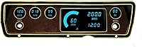 Vista 8 de Intellitronix Panel de medidor digital LED para Dodge Duster/Dart (1970-1976) DP1805B (azul)