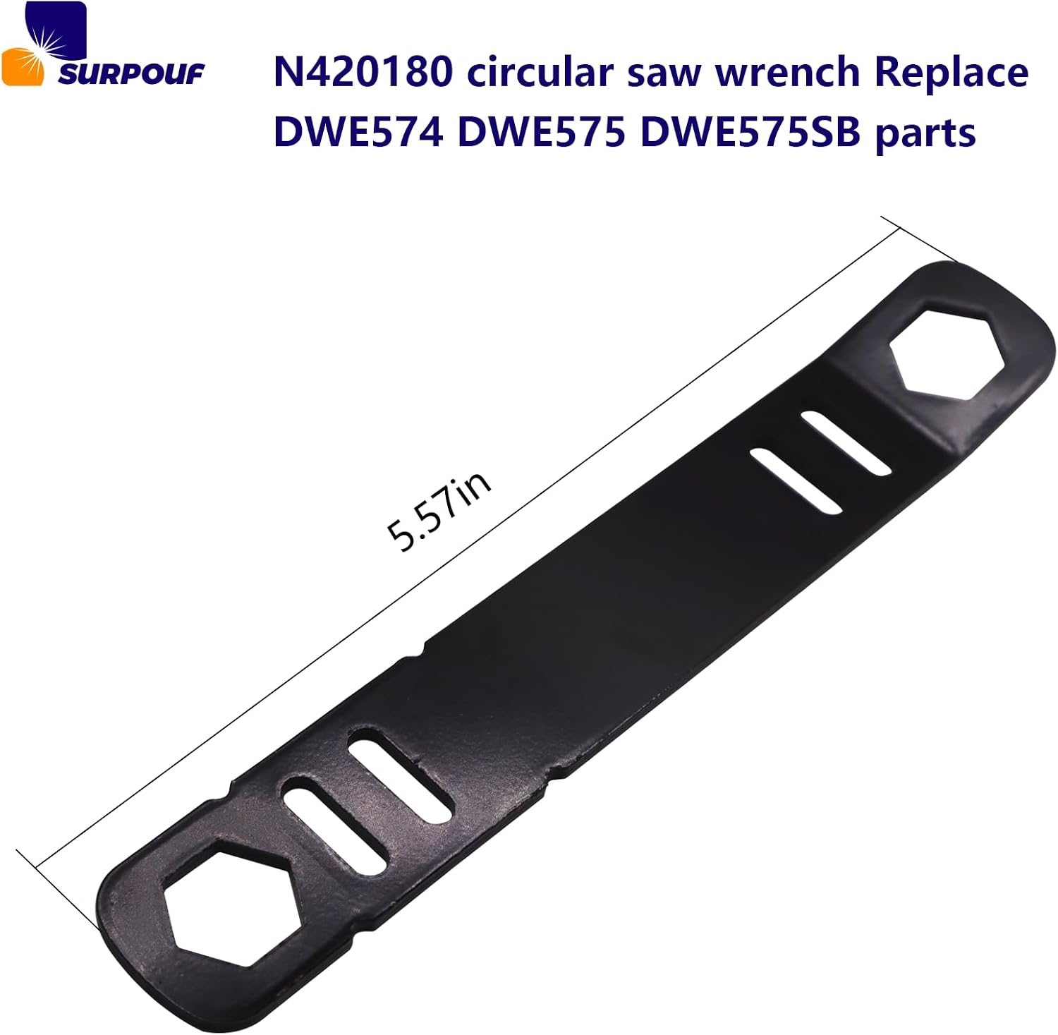 N420180 N165861 Circular Saw Wrench 60V 7-1/4-Inch Replacement DWE574 DWE575 DWE575SB Part (2Pack)