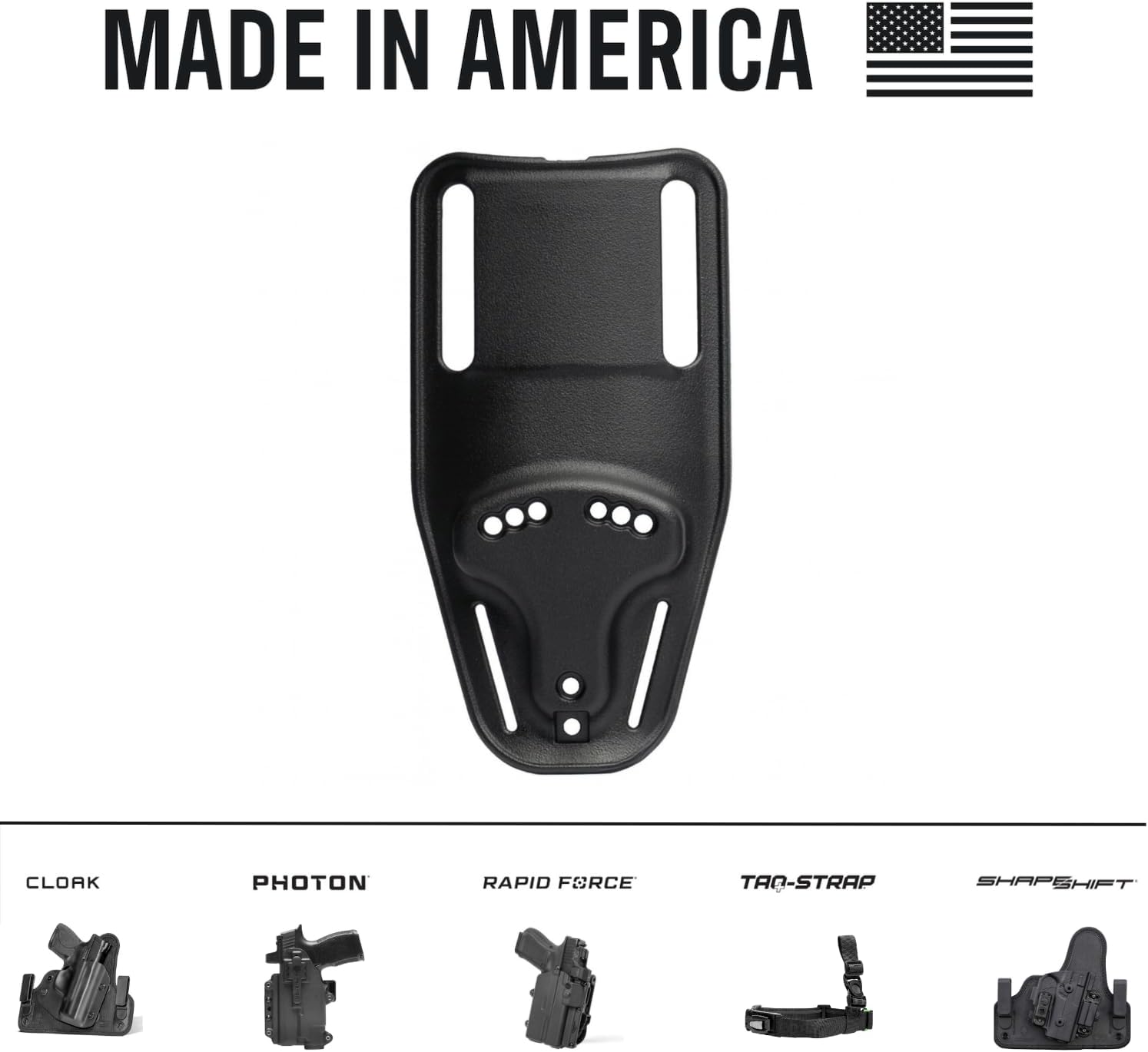 Alien Gear Rapid Force Mid and Low Ride Belt Slides