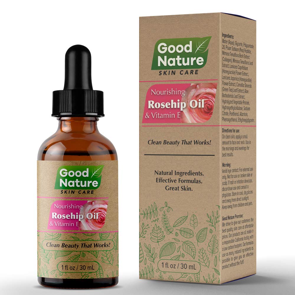 Amazon Com Good Nature Nourishing Natural Organic Rosehip Seed Oil Serum For Face With Vitamin E Serum Skin 1oz Beauty Personal Care Amazon Com Good Nature Nourishing Natural Organic Rosehip Seed Oil Serum For Face With Vitamin E Serum Skin 1oz Beauty Personal Care