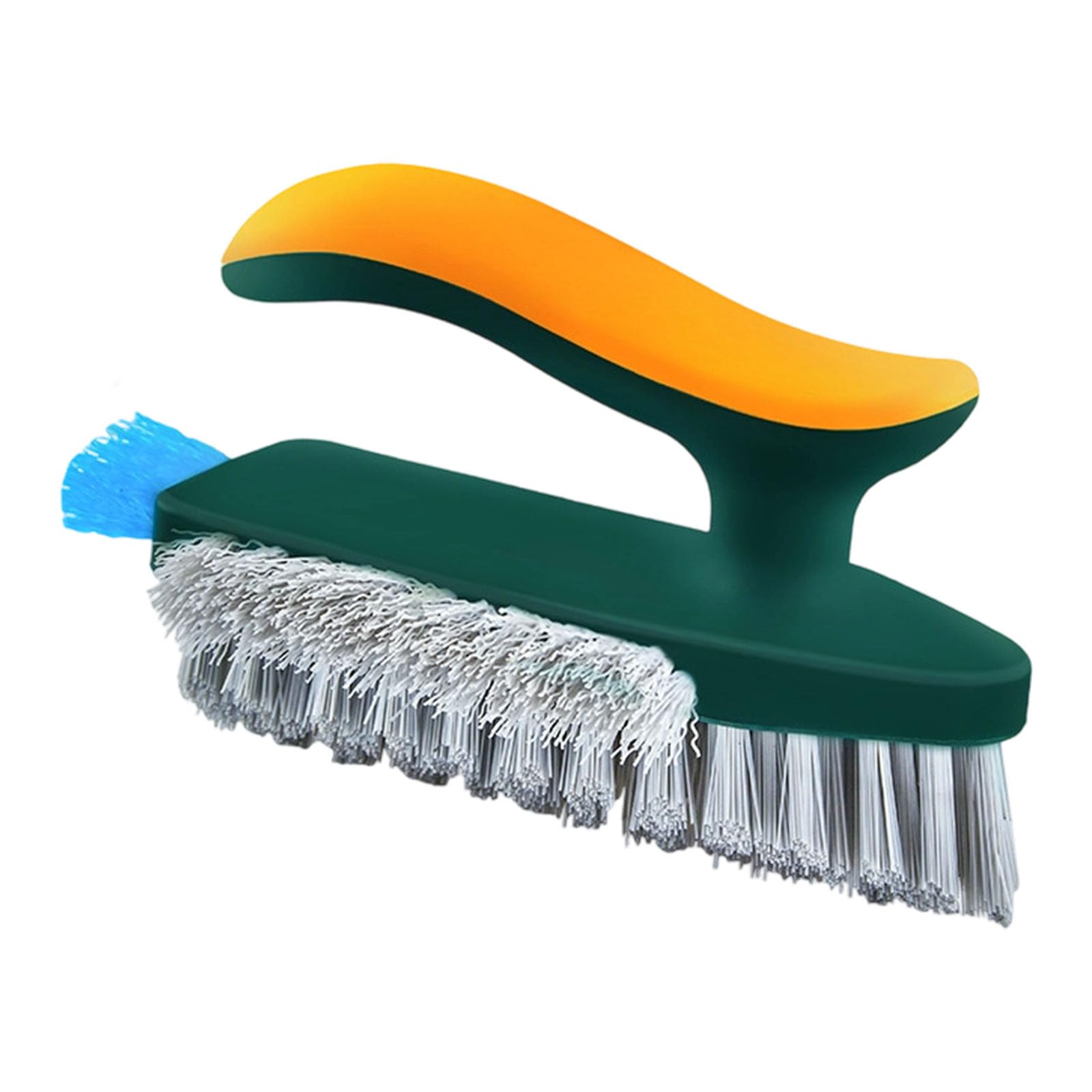 Jazuaiao Multi-Surface V-Bristle Scrubber with Flexible 90° Design, Efficient for Shower Corners & Kitchen Tiles Brush Gaps Brush for Bathroom