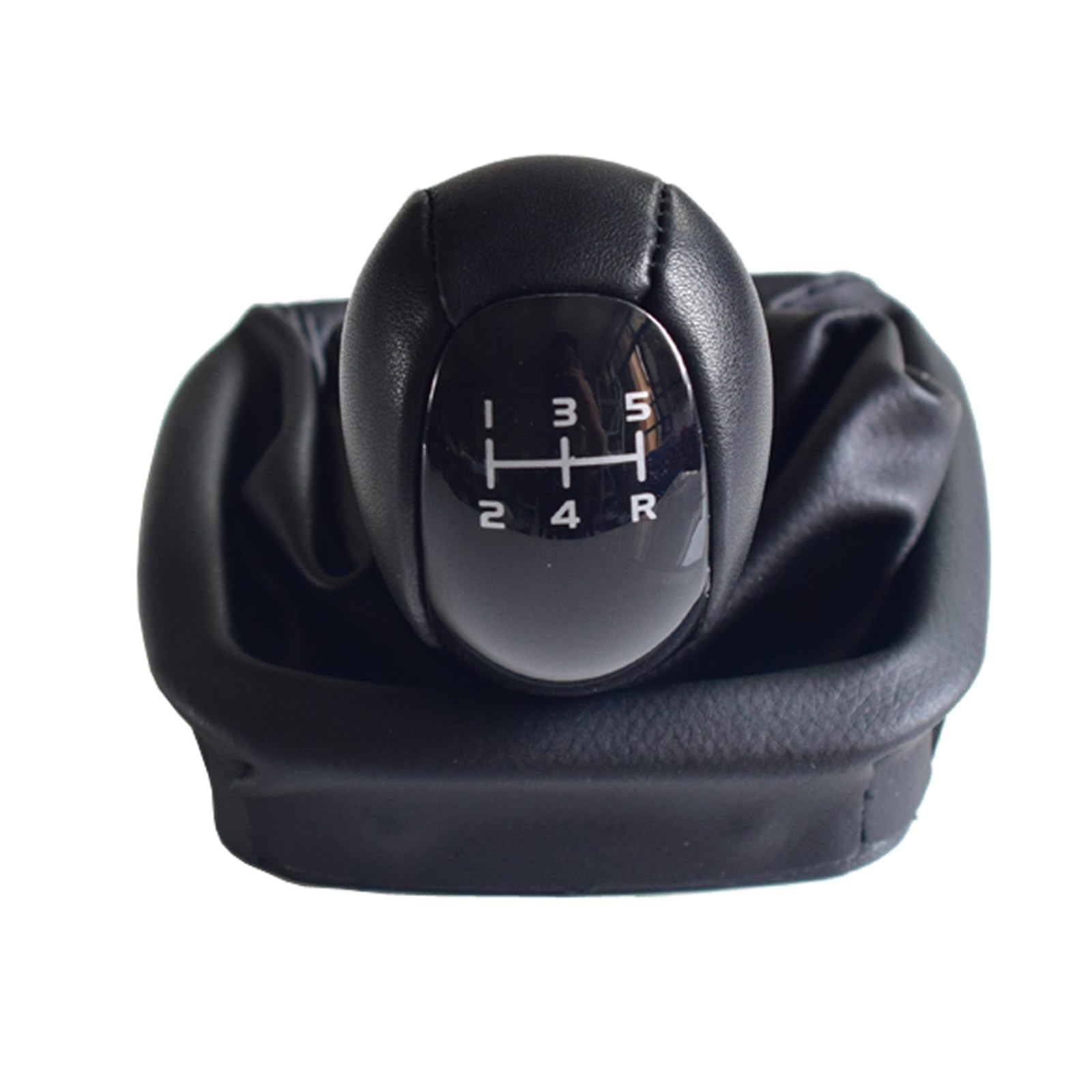 Rbevcrr One Color Car Shift Lever Knob For Benz For W168 A Class 1997-2004 5 Speed Gear Shift Knob With Gaiter Boot Cover Stick Shifter Pen