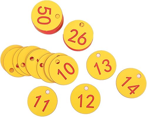 Miniatura 5 de Fydun Beekee Husbandry Hanging Numbered Tag Labels Farm Livestock Breeding SuppliesBlue 120Pack Beekee Husbandry Hanging Numbered for Family