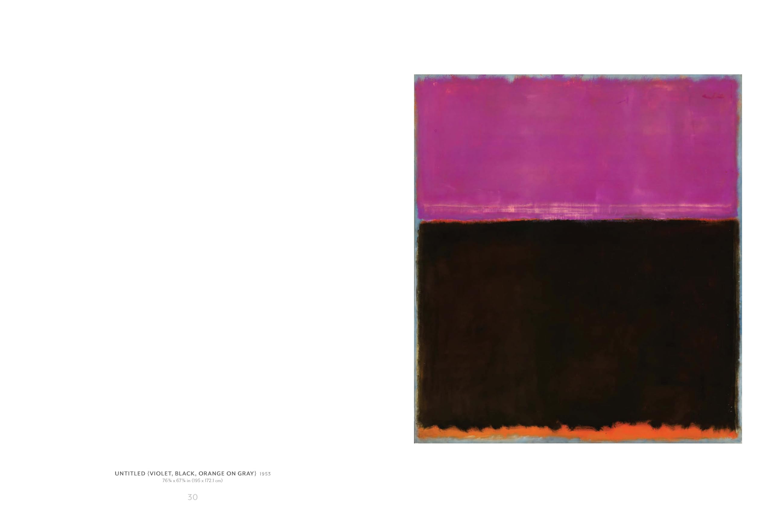 Rothko: The Color Field Paintings. With a foreword by Christopher Rothko