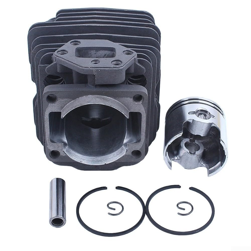 Kit cilindro per decespugliatore Zenoah G4K G35L G45L G43L BC4310 4302, parti del motore in metallo da 40 mm, set di ricambio resistente, potenza di compressione migliorata (4310/G45L/443)