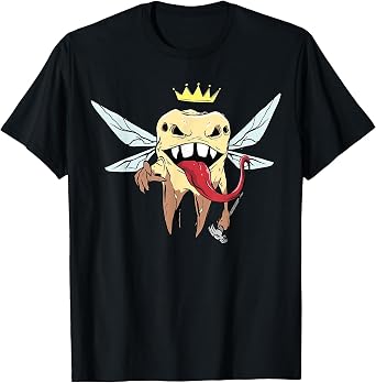 Creepy Tooth Fairy Halloween Costume Funny Dentist T-Shirt