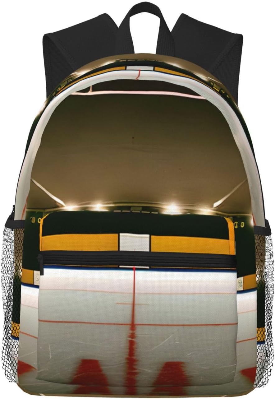 Hockey Stick print Lightweight comfortable backpack Laptop Gym casual backpack Travel bag for unisex