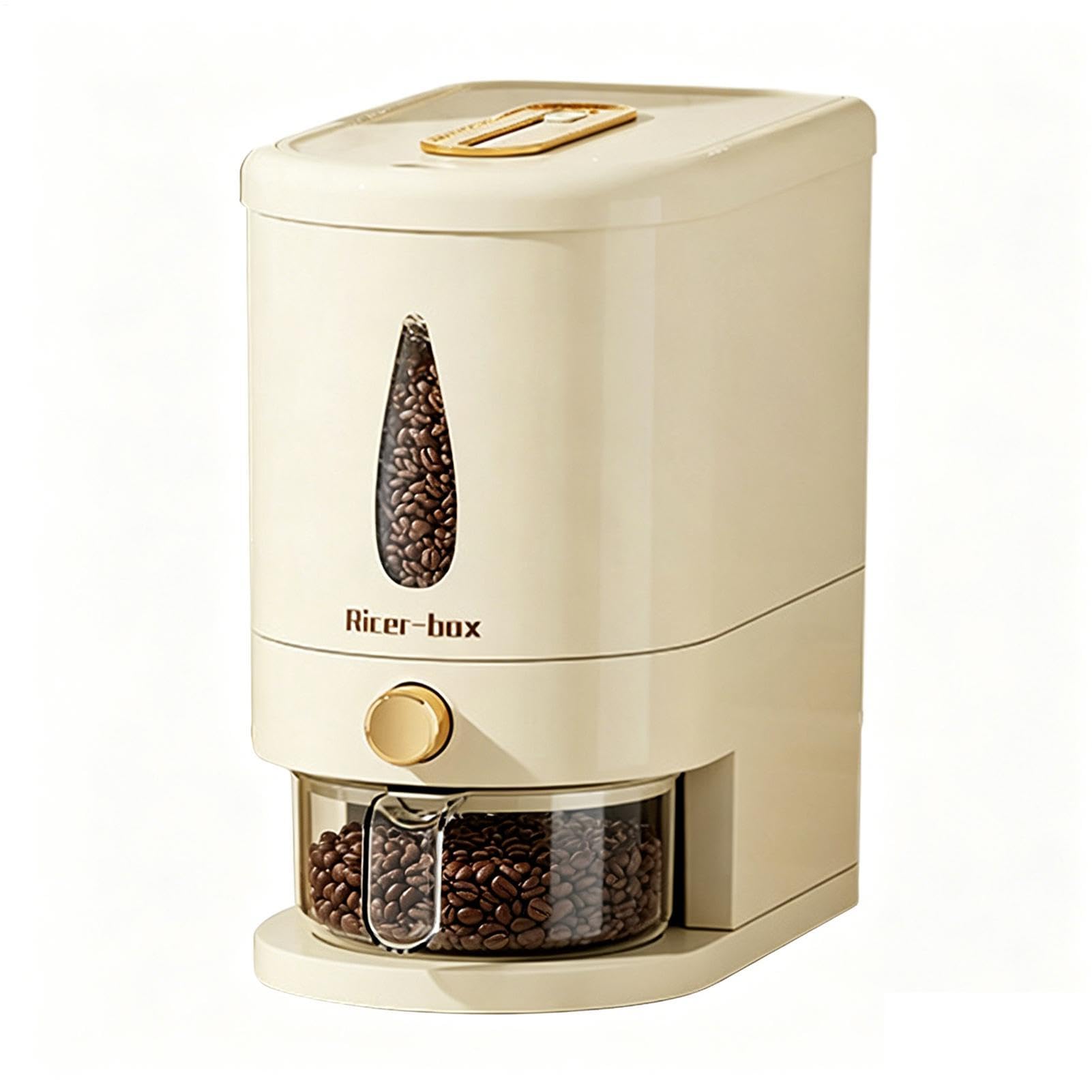 Dispenser di riso - Dispenser Ermetico A Prova Di Umidità Con Capacità Di 5kg - Con Misurino Incluso Contenitore Per La Conservazione Dei Cereali,Per Casa, Cucina E Piano Di Lavoro Cereali,