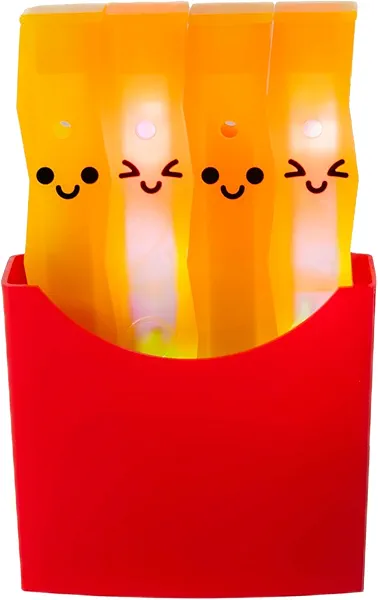 Cool Things Light up Diving Sticks Pool Toys French Fries, 4 Pcs Underwater Training Pool Dive Sticks for Kids, Swimming Toy for Kids Gifts Summer Swim Training Water Fun Pool Games