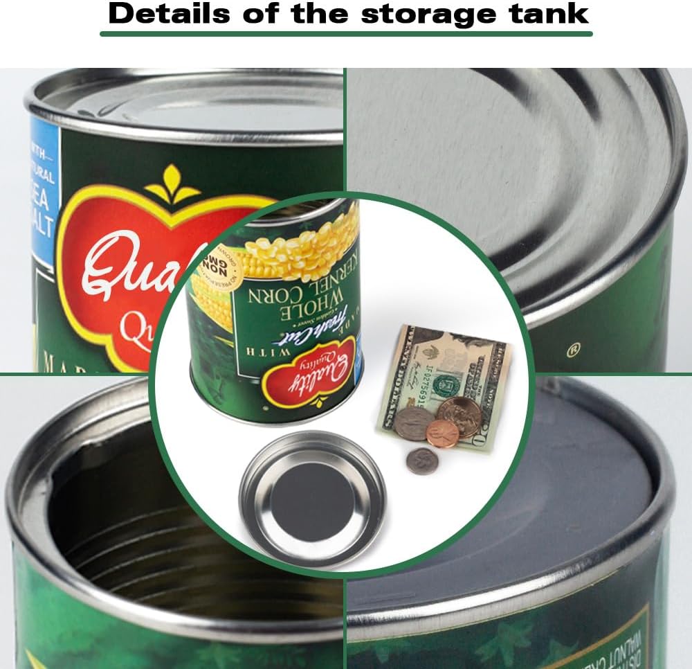 Mealivos Boîte à Secrets en Maïs à Noyau Entier - Sécurité et Élégance pour Vos Objets de Valeur - Image détaillée