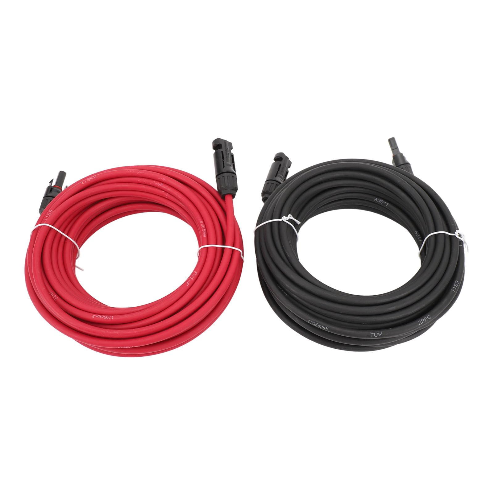 Kabel przedłużający solarny 10 AWG do CHHELIHL, niska strata mocy, przewód z miedzi cynowanej, wodoodporny IP67, łatwy montaż, złącza męskie/żeńskie,