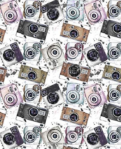 Journal: Camera Photography Notebook Composition Book