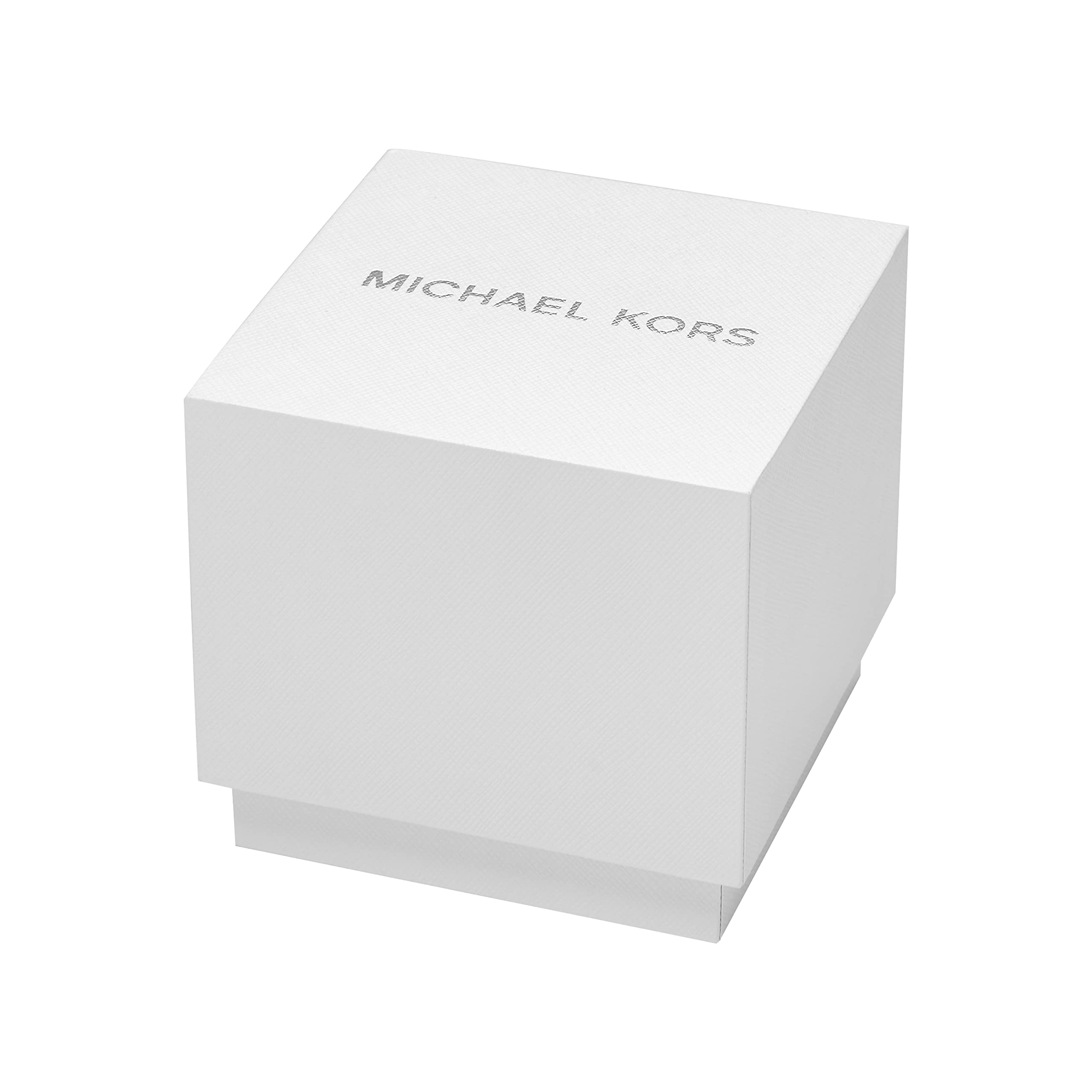 Michael Kors Orologio da uomo Slim Runway, misura cassa 44mm, movimento a tre lancette, cinturino in acciaio inossidabile