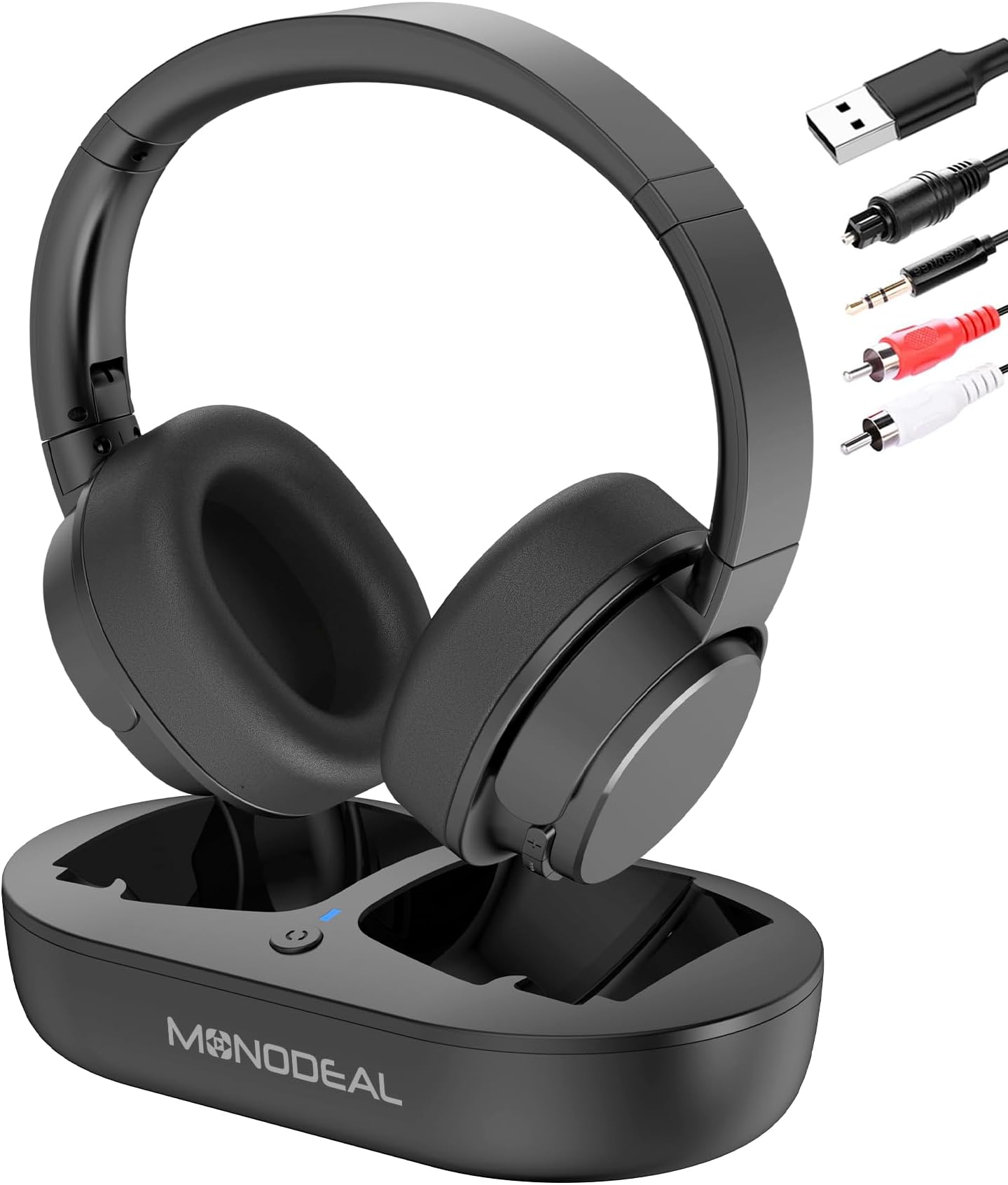 Avantree Ensemble - Auriculares Inalámbricos sobre Oreja para Ver TV ...