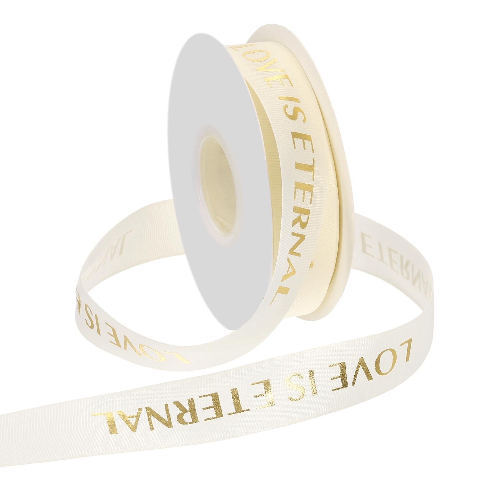Ruban pour emballage cadeau PATIKIL crème idéal pour grandes fêtes