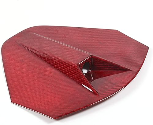 Miniatura 4 de Cubierta de cámara de respaldo para techo compatible con Corvette C8 Coupe 2020-2024 de fibra de carbono real, 1 unidad, protección de cámara de