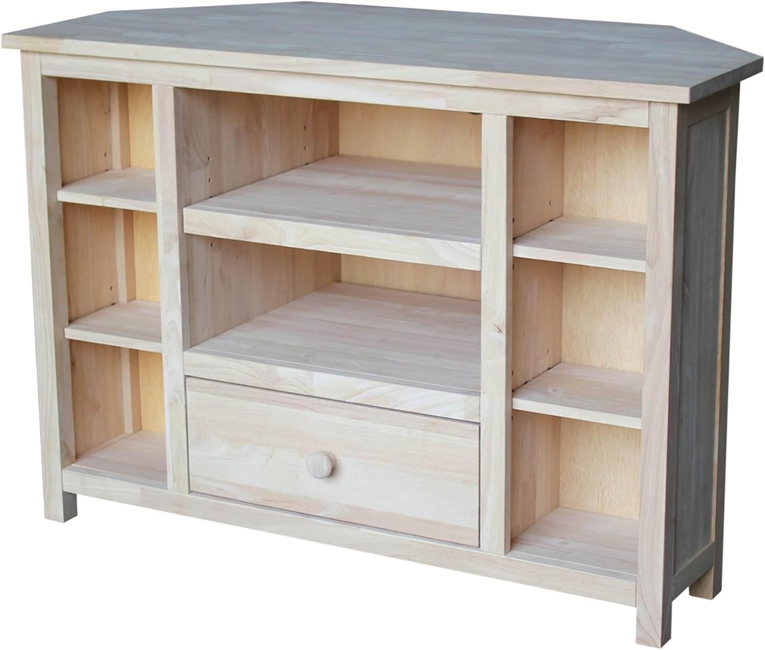 IC INTERNATIONAL CONCEPTS Corner Entertainment TV Stand