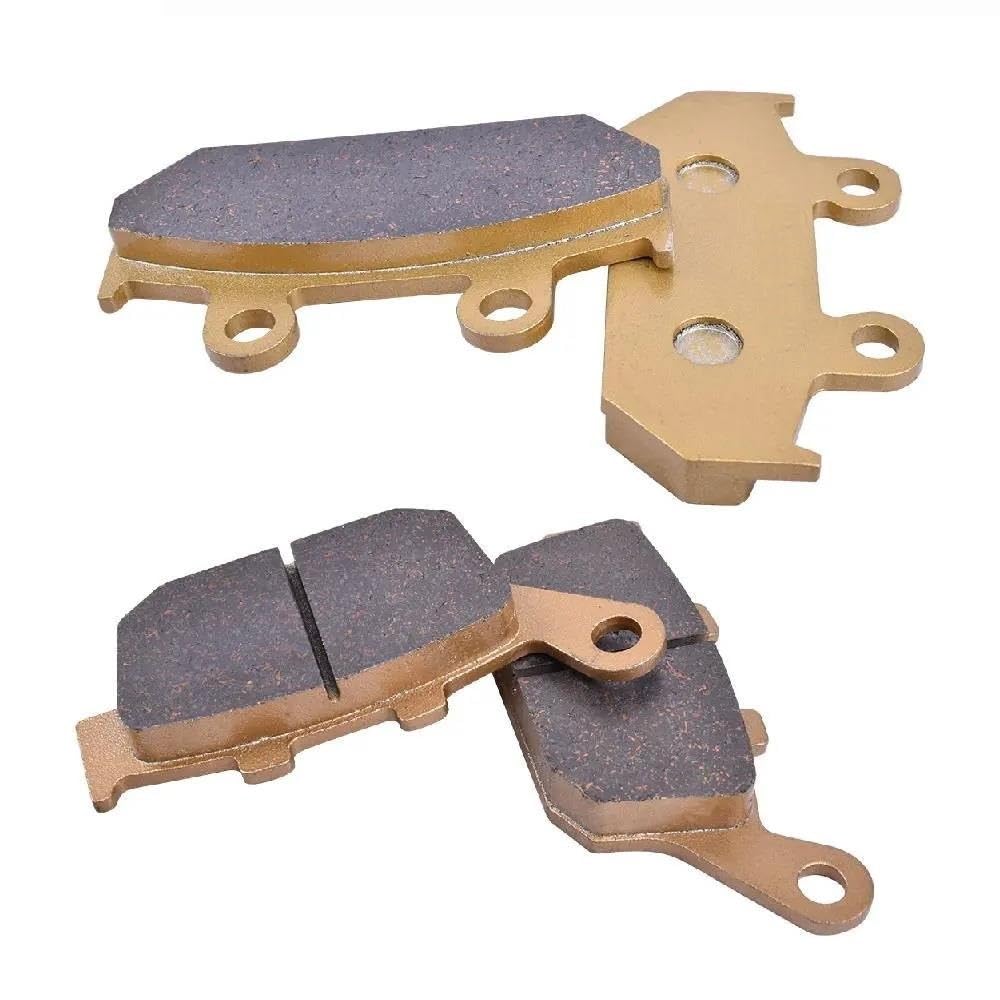 Plaquettes de frein avant arrière pour moto Honda NX500 Dominator et XL600V Transalp