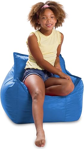 Miniatura 206 de Posh Creations Puf estructurado cómodo para jugar, leer y ver la televisión, Malibu Lounge, tela de lona para colorear, criaturas Criaturas de tela