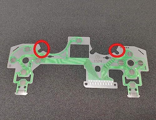 Ribbon Circuit Board Film Flex Cable for PS4 JDS-055 PS4 050 Controller Conductive Film Keypad Flex Cable PCB Joystick Buttons