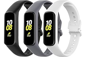 【3 PACK】Fit 2 Band, [Enhanced Version] Silicone Galaxy Fit2 Band Strap Replacement...