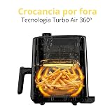 Fritadeira Eletrica Air Fryer 3,5L Kian AF-105 1200W Antiaderente Turbo Air 360° com Timer e Controle de Temperatura (110V) — imagem 6