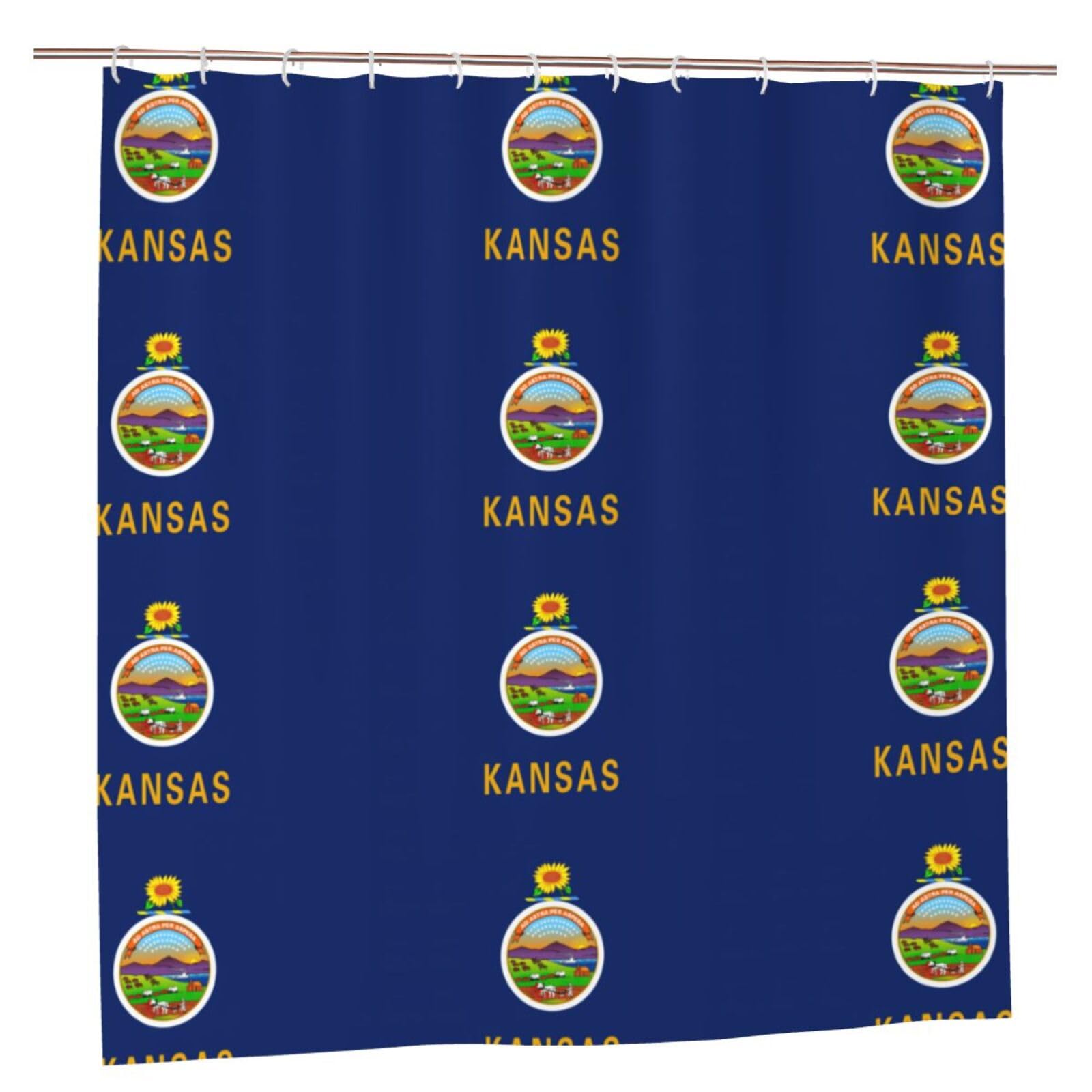 Rideau de douche de qualité supérieure en polyester durable 183 x 183 cm