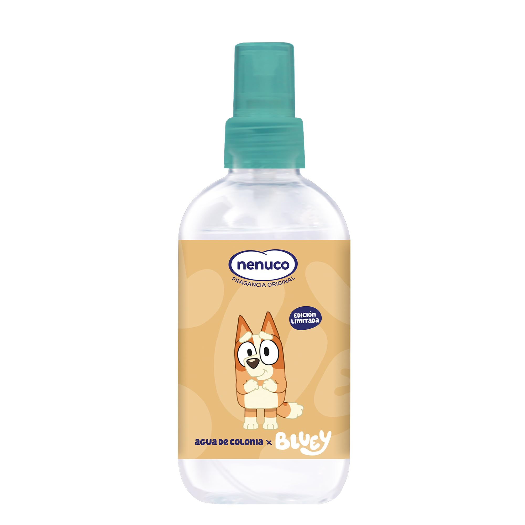 Nenuco Agua de Colonia Fragancia Original, Edición Limitada Bingo (Bluey), recomendada para Bebés (a partir de 3 meses), Formato Spray 240 ml