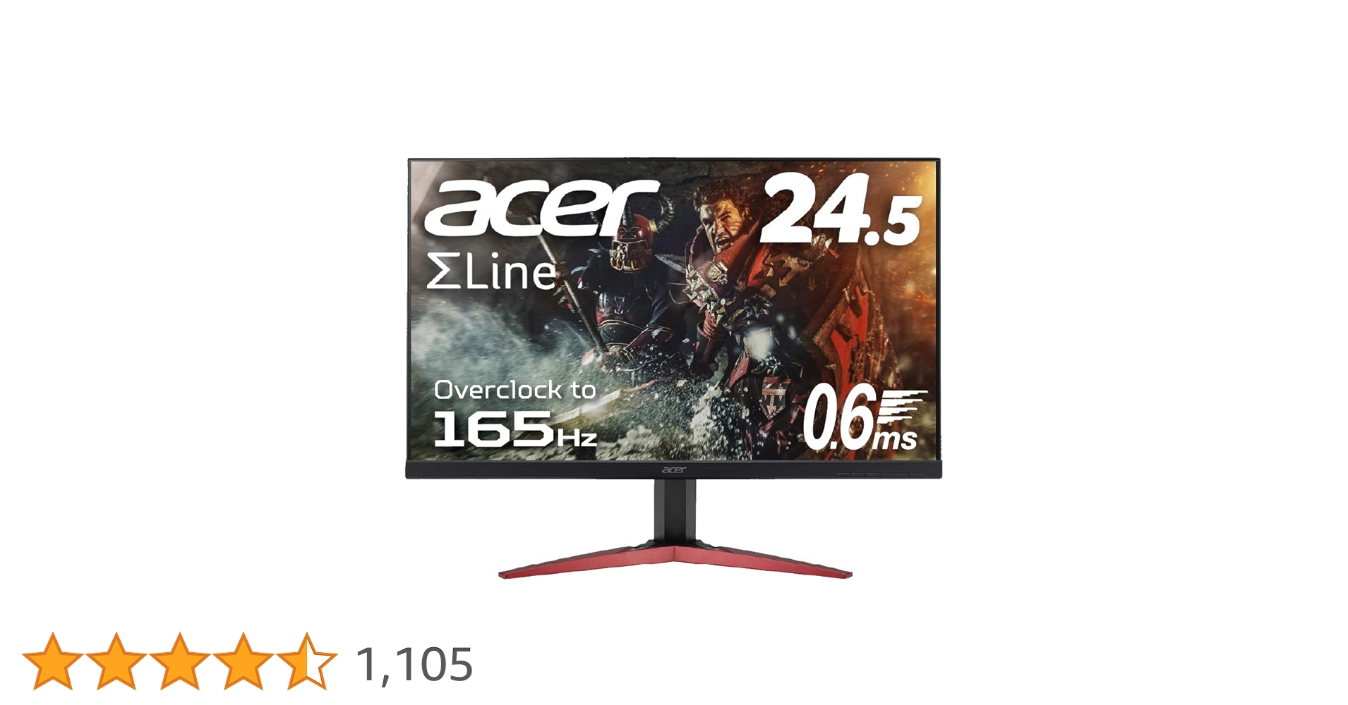 ディスプレイ・モニター本体 [takasuta]acer KG251QJbmidpx Amazon.co.jp: Acer ゲーミングモニター SigmaLine 24.5インチ