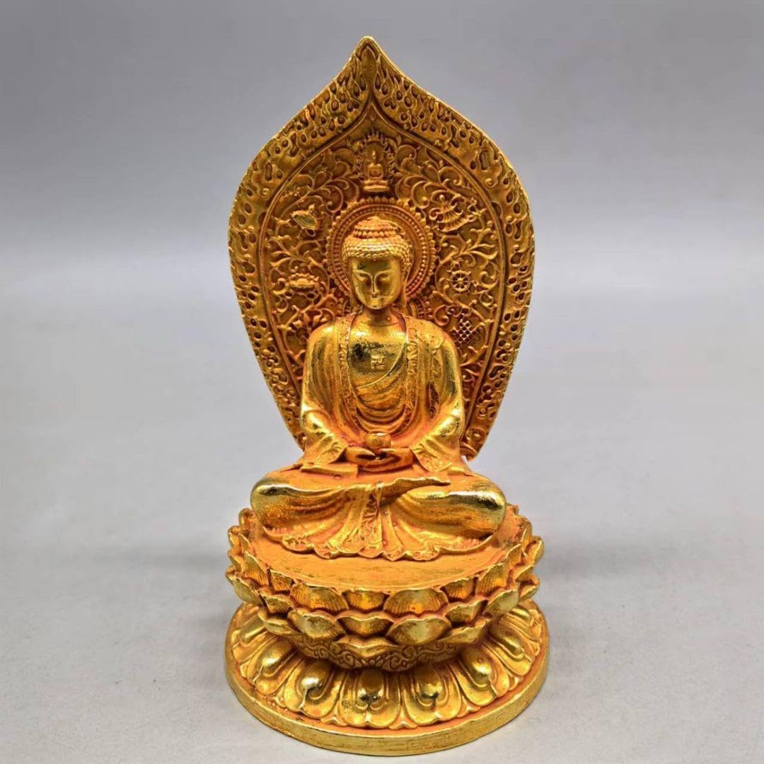 仏教美術 仏像 釈迦牟尼仏仏像 家内仏堂 招財 開運 奉納 装飾品 工芸品 置物 つげの木雕りの置物 家居工芸品 人物仏像 釈迦牟尼 Q 版小如来