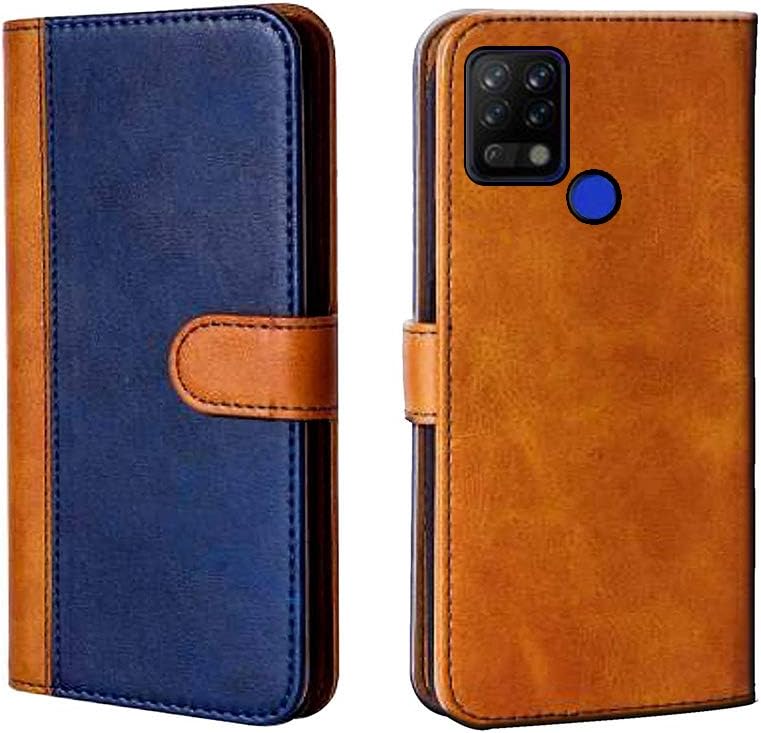 Pinaaki Enterprises Tecno Pova Flip Case | Premium Leather Finish | with Card Pockets | Wallet Stand |Complete Protection Flip Cover for Tecno Pova