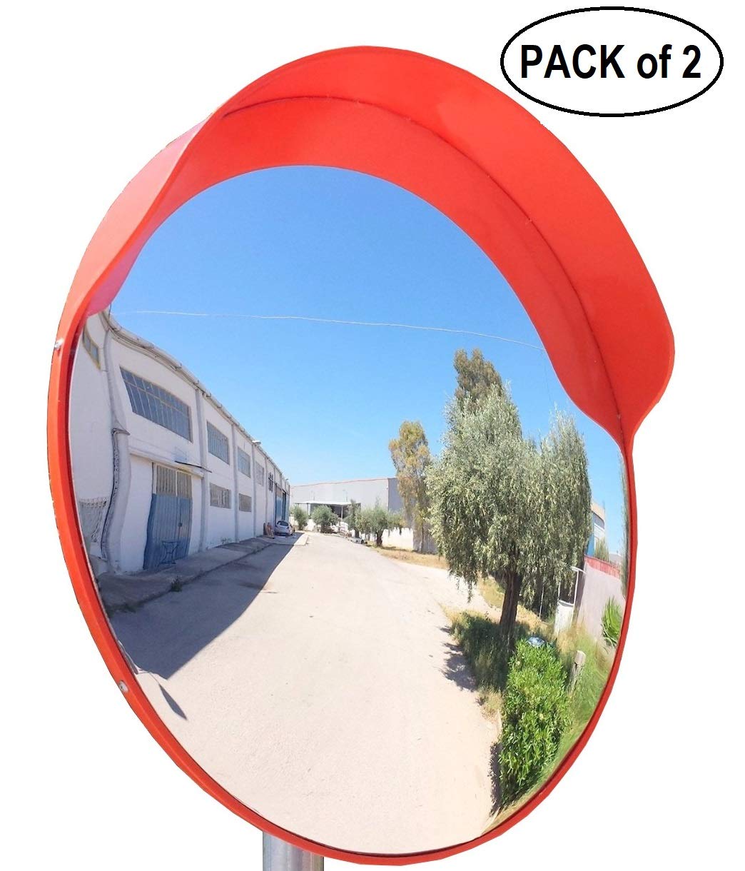 Buy Convex Traffic Mirror 24" for Driveway, Garage and Warehouse Safety