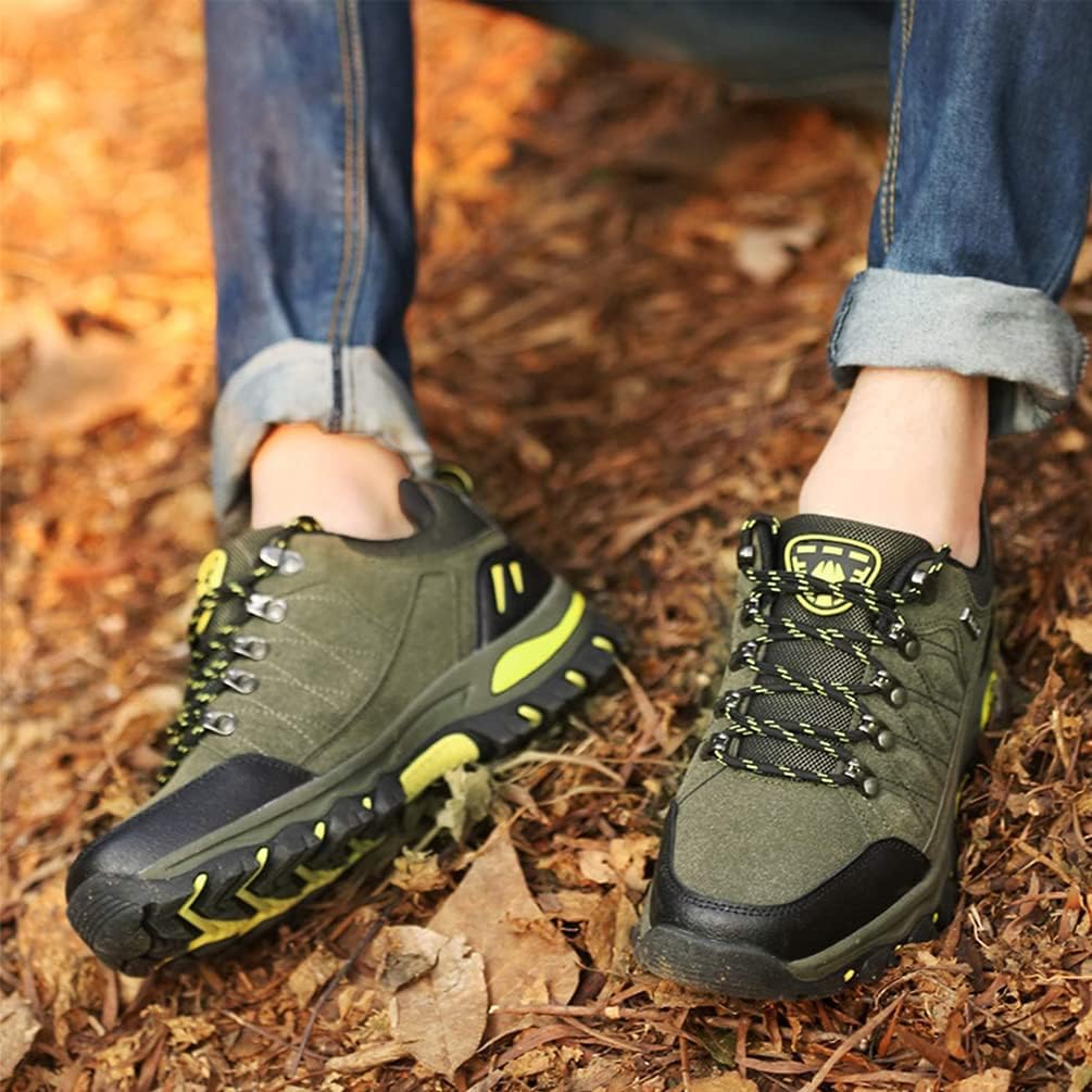 Chaussures de Randonnée Escalade pour Homme Femme Chaussures de Randonnée en Plein Air Imperméable Antidérapant Bottes de Trekking Promenades Voyages Sneakers