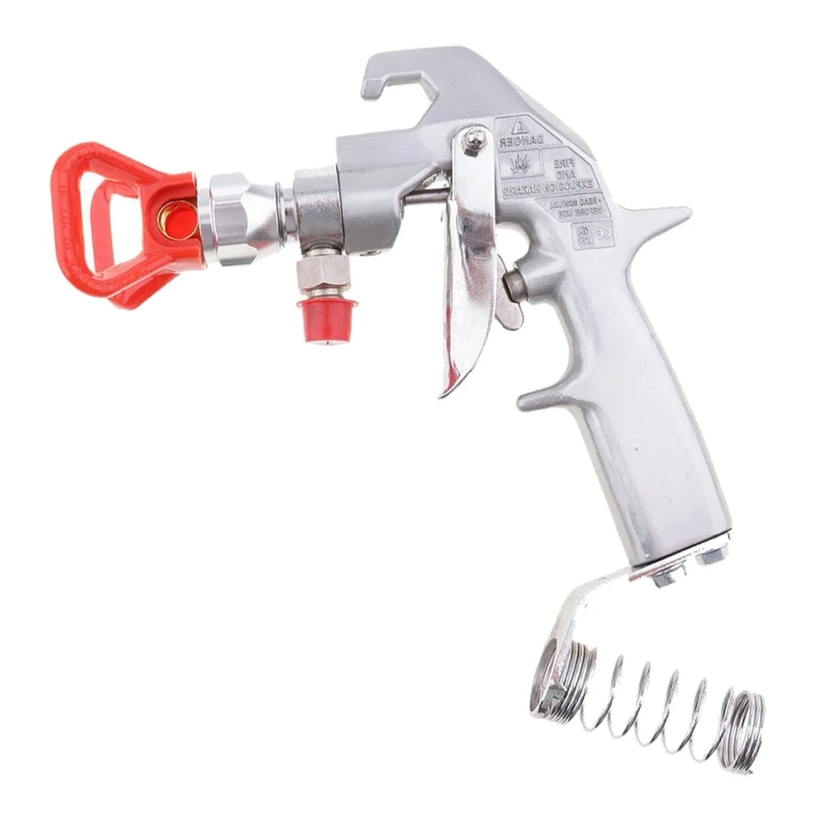 Hochdruck-Airless-Spritzpistole 5000psi 241705 und 243283 248157 mit Schutz for Airless-Farbspritzgerät Heimwerken und Zuhause(241705 Blue and Tip)