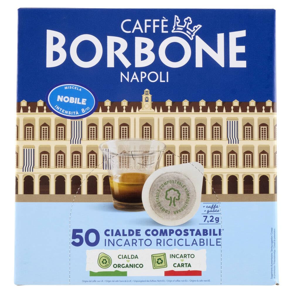 Italian Gourmet Borbone Nobile Kaffeepads 4x50 Stück 1,44kg 200 Pads