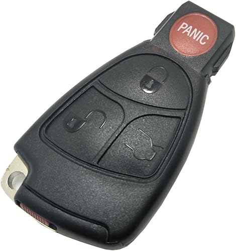 Funda de repuesto para llavero Mercedes Benz Clase C CLK CLS E Clase G Clase SLK Clase AMG C320 Keyless Entry Remote Key Fob Shell