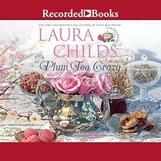 Plum Tea Crazy Audiolibro Por Laura Childs arte de portada