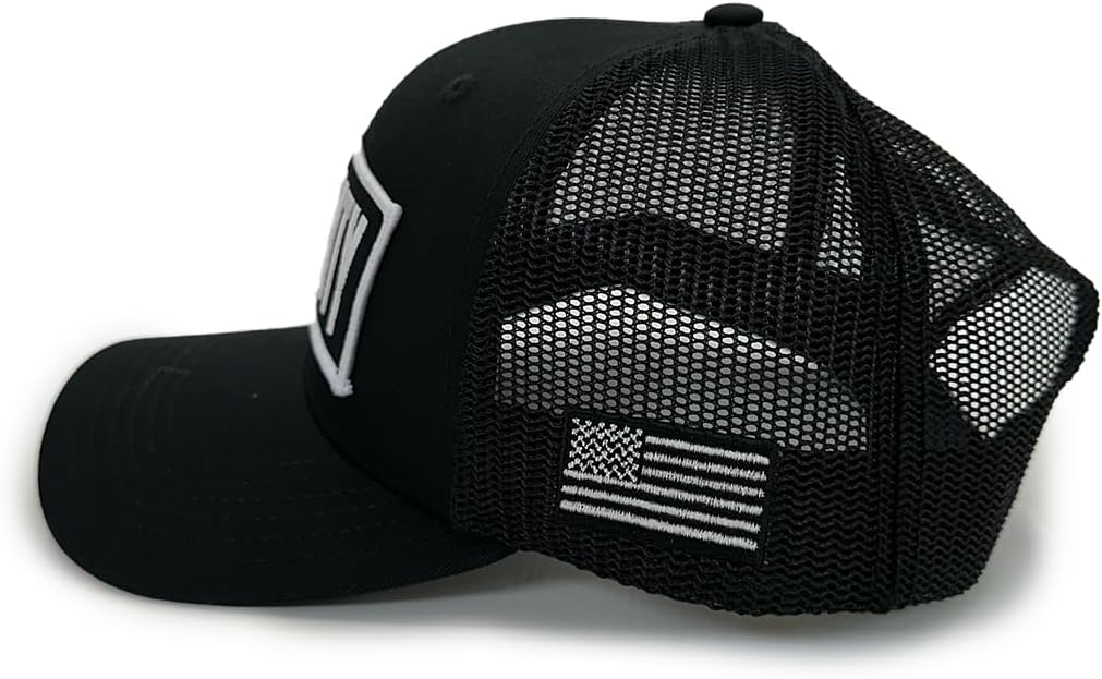 Security Guard Trucker Hat – Black Mesh Snapback Nepal Ubuy
