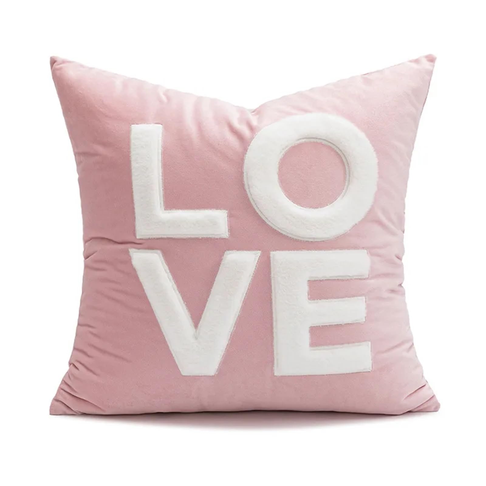 Coussin canape coeur rose apporte tendresse et harmonie moderne à votre decoration intérieure