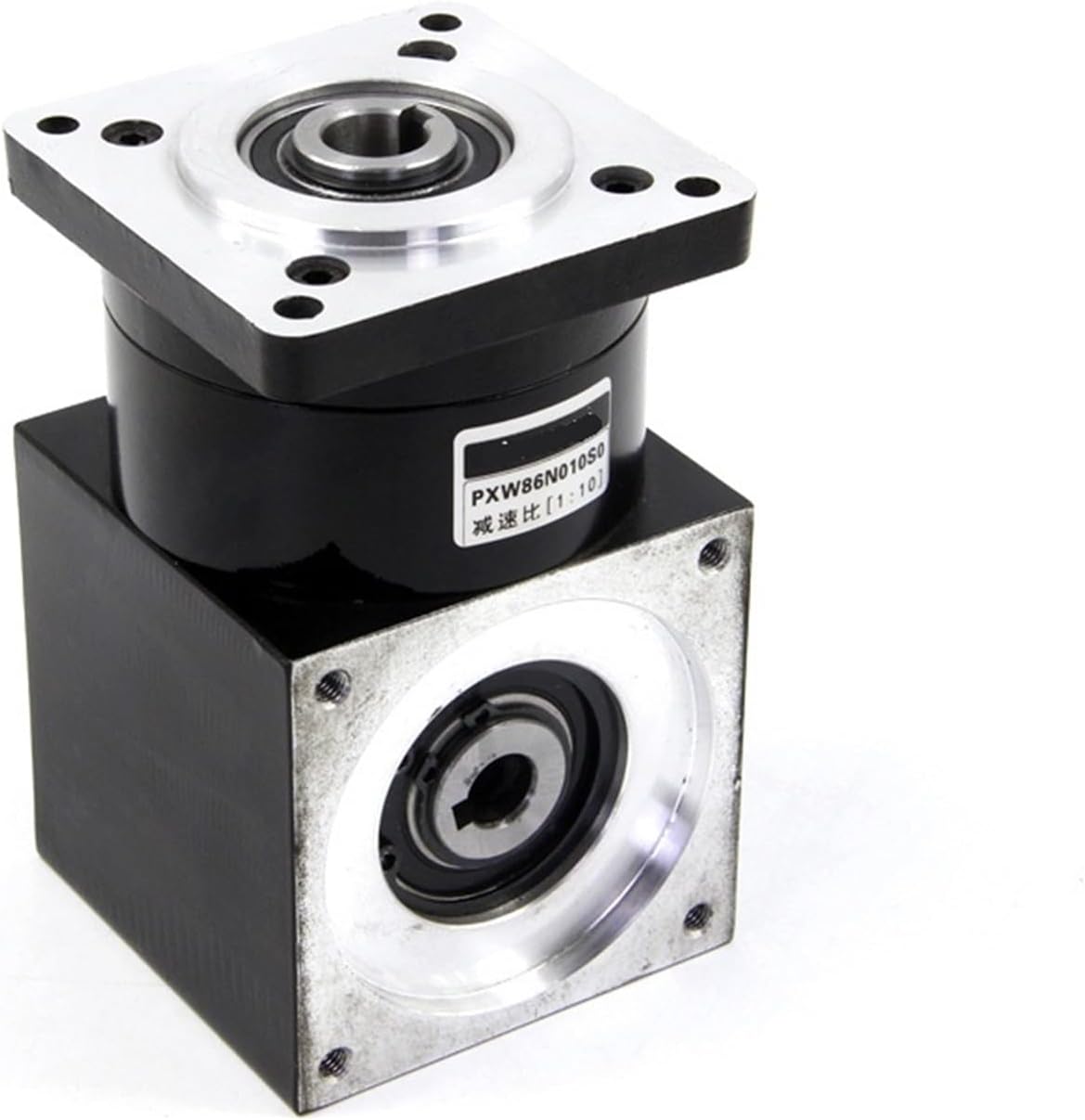 110mm Planetary Reducer 90 Degree Right Angle Hole Output Gearbox for 110 BLDC Nema42 Stepper Motor Ratio 64:1 96:1 144:1 216:1(96 to 1)
